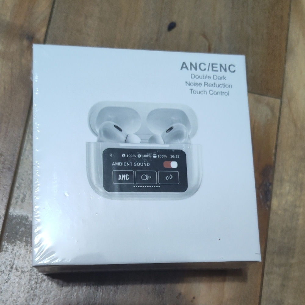 AA31 Earbuds White Wireless Earbuds with Charging Case